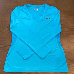 Fila tee shirt long sleeves